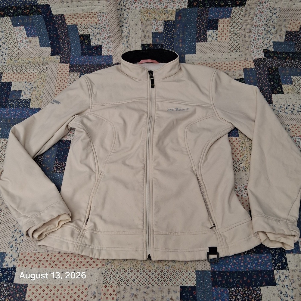 KLIM Whistler Womens Medium Cream Gore Windstopper Soft Shell Jacket